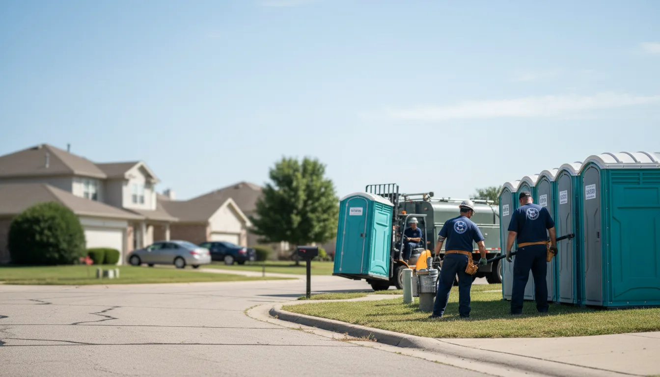 Porta Potty Rental in Wapella, IL near me